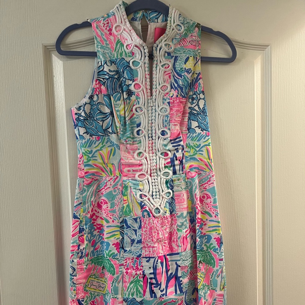 Lilly Pulitzer Patchwork Dress Anniversary
